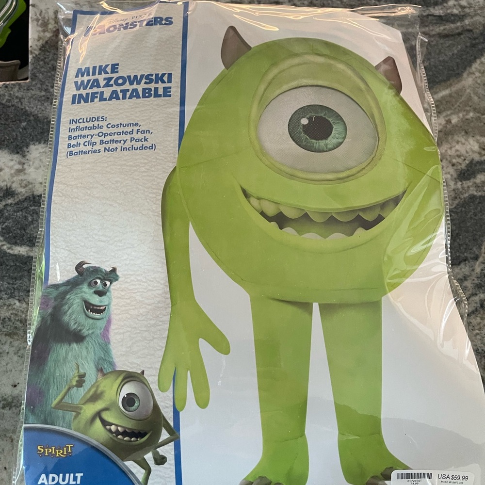 Mike Wazowski Monster Inc. Costume